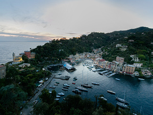 alt=view from the Castle Brown destination wedding Italy
