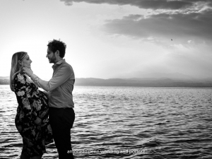 FOTOGRAFIA GRAVIDANZA LAGO DI GARDA