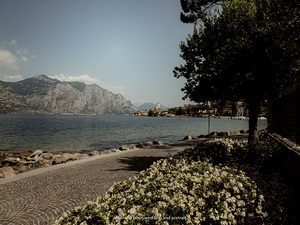 Veduta panoramica del Lago di Garda matrimonio Malcesine