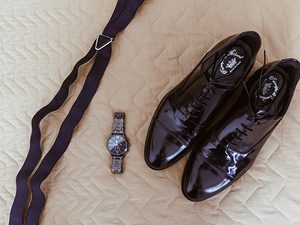 LO SPOSO SI PREPARA E C'è IL FOTOGRAFO 