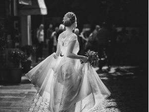 arrivo della sposa, matrimonio a sirmione
