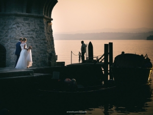 isola del garda,tramonto,fotografie del matrimonio