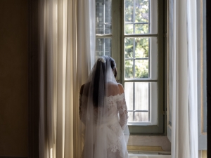 attesa della sposa prima della cerimonia