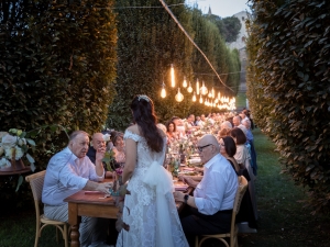ricevimento dopo la cerimonia sul lalgo di garda