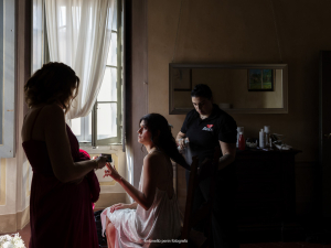 TRUCCO DELLA SPOSA, LAGO DI GARDA,SIRMIONE