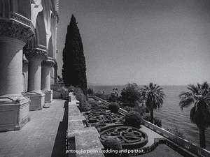 giardino esterno all'iasola del garda  per matrimoni eleganti 