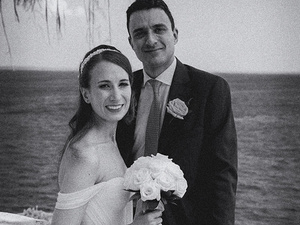 ritratto sposi Isola del Garda matrimonio