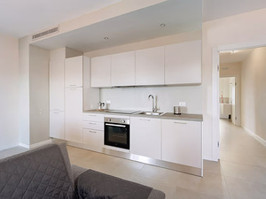 angolo cucina casa vancanza lago di garda 