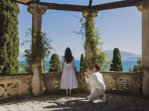 WEDDING PROPOSAL PHOTOGRAPHER, LAKE GARDA,SIRMIONE