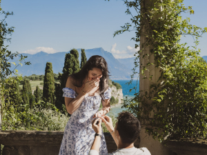 WEDDING PROPOSAL PHOTOGRAPHER, LAKE GARDA,SIRMIONE