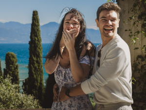WEDDING PROPOSAL PHOTOGRAPHER, LAKE GARDA,SIRMIONE