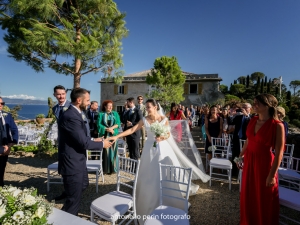 ARRIVO DELLA SPOSA, CASTELLO BROWN PORTOFINO