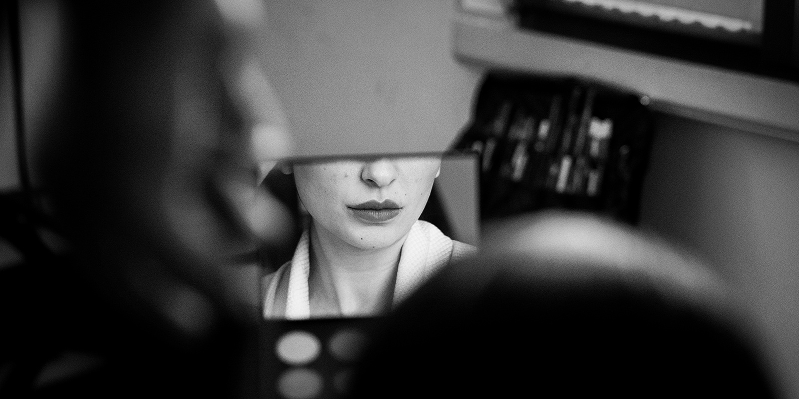 trucco della sposa per il giorno del matrimonio al Lago di Garda